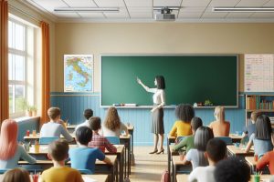 ai generated, school, lower secondary school, secondary school, teacher, class, students, italy, italian class, italian school, school, school, school, school, school-8659303.jpg
